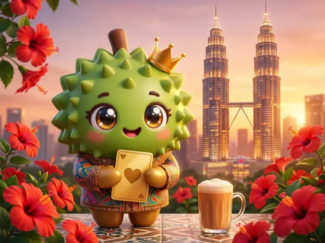 CasinoDurian mascot in Malaysia