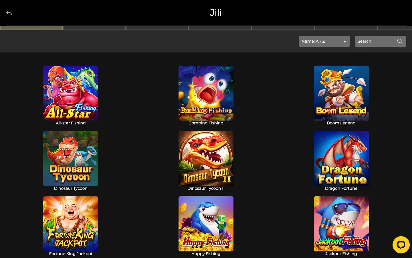 GOD55 JILI fishing games